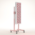 Red Light Therapy Panel Designed for Full Body Treatment, 660nm/850nm Dual Wavelength, Floor Stand, Professional