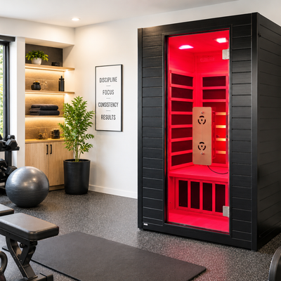 Blisspod | Malmo | All-In-One | Infrared + Red Light Therapy | Premium Sauna | Low EMF | LED Chromotherapy | 2 Person