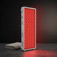Red Light Therapy Panel, 4 Wavelengths Full Body Infrared Light Therapy, 300 Elite Grade Dual Chip Leds, FSA-HSA Red Light Device at Home, Ideal for Body, Face. 500W. Modular Design. — Studio Shot